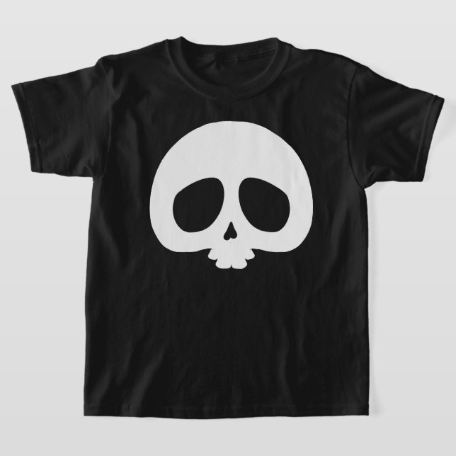 Customizable Mini Skull T-Shirt (Ablage )