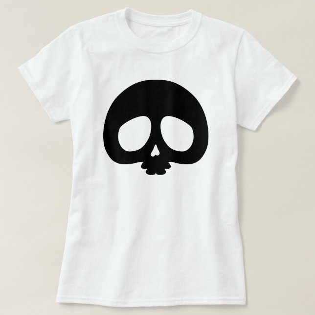 Customizable Mini Skull T-Shirt (Design vorne)