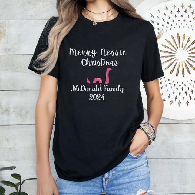 Customizable Nessie T - Shirt, Scotland Shirt (Von Creator hochgeladen)