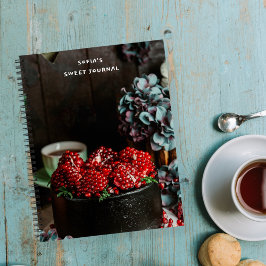 Customizable notebook for pastry recipes notizbuch