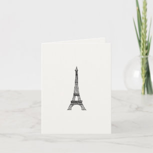 Customizable_Paris_Eiffel Turm Karte