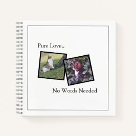 Customizable Pet Notebook Notizbuch