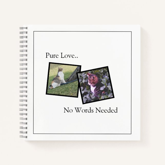 Customizable Pet Notebook Notizbuch (Vorderseite)