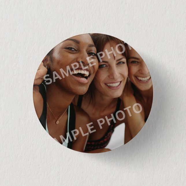 Customizable Photo  Button (Vorderseite)