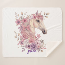 Customizable Pretty Ponies and Petals Sherpadecke