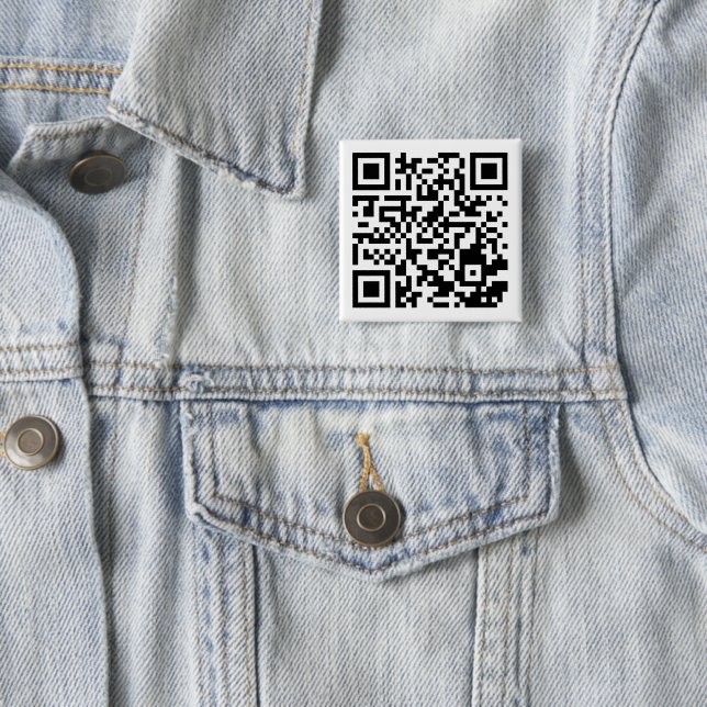 Customizable QR Code Square Button for Any Purpose (Beispiel)