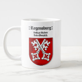Customizable Regensburg Freistaat 20oz Jumbo-Tasse