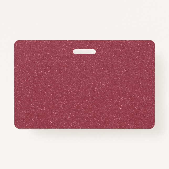 Customizable Rose Gold Glitter Badge (Devant)