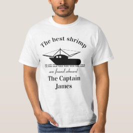 Customizable Shrimper's T-Shirt