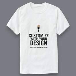 Customizable Simple Blank Business Corporate T-Shirt