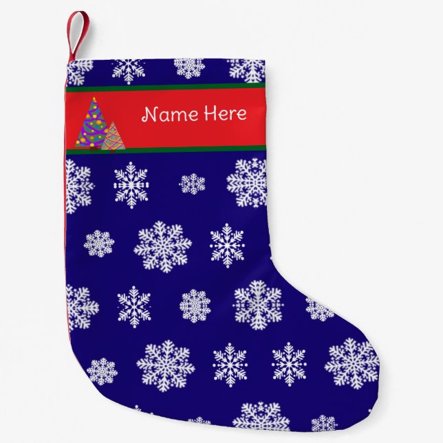 Customizable stocking kleiner weihnachtsstrumpf (Vorderseite)