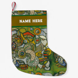 Customizable stocking kleiner weihnachtsstrumpf