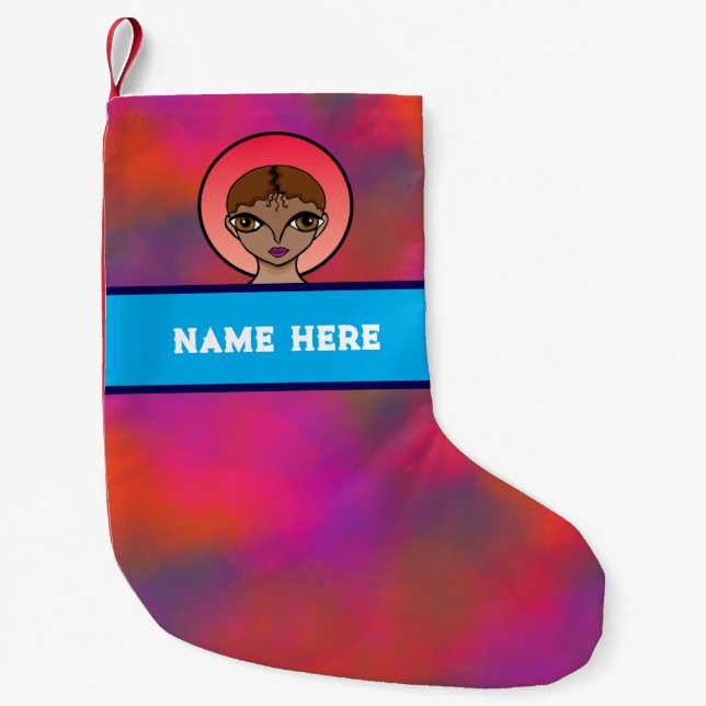 Customizable stocking kleiner weihnachtsstrumpf (Vorderseite)