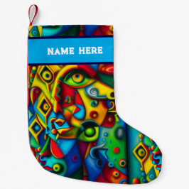 Customizable stocking kleiner weihnachtsstrumpf