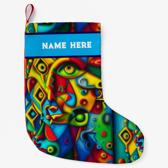 Customizable stocking kleiner weihnachtsstrumpf (Vorderseite)