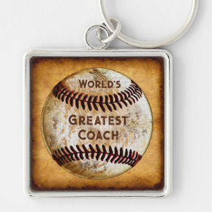 Customizable Vintage Baseball Keychains Schlüsselanhänger
