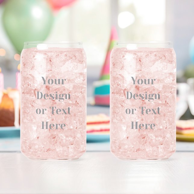 Customizable Your Design or Text Here Personalized Dosenglas (Insitu (Geburtstag))