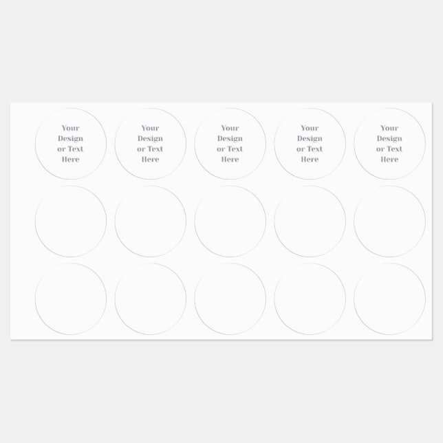 Customizable Your Design or Text Here Personalized Etiketten (Blatt)