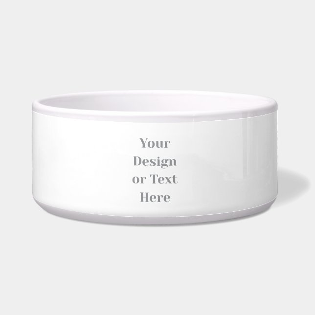 Customizable Your Design or Text Here Personalized Napf (Vorderseite)