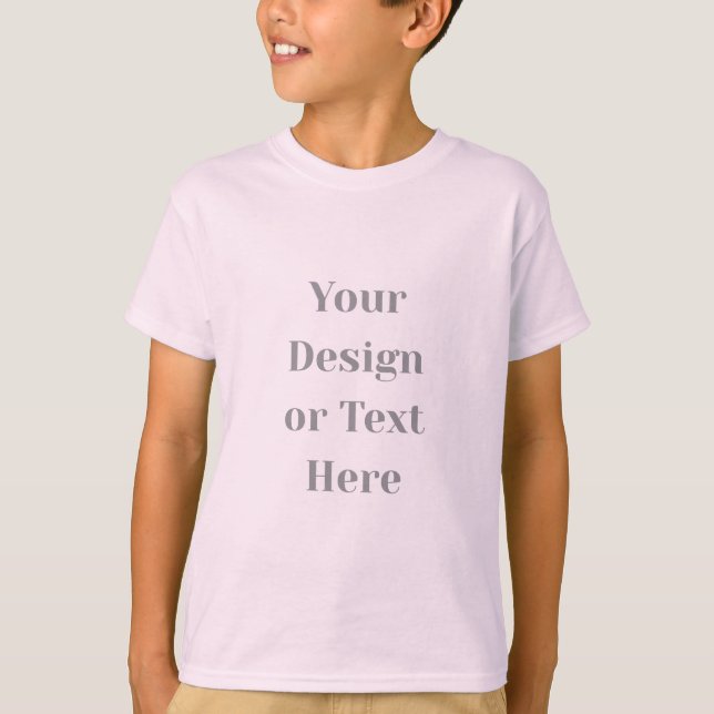 Customizable Your Design or Text Here Personalized T-Shirt (Vorderseite)