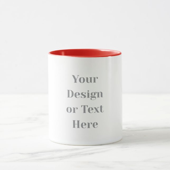 Customizable Your Design or Text Here Personalized Tasse (Zentrum)