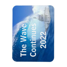 Customize Blue Wave Election 2022 Magnet