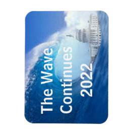 Customize Blue Wave Election 2022 Magnet