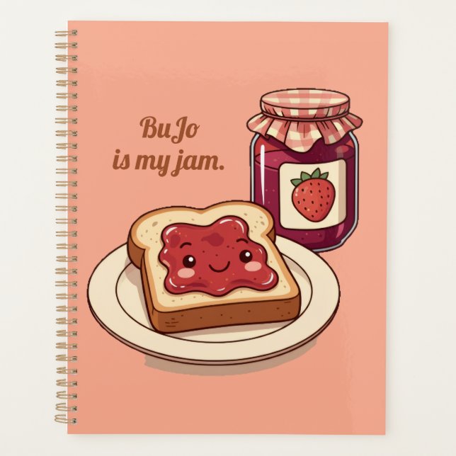 [Customize] is my jam - cute jam and toast cartoon (Devant)
