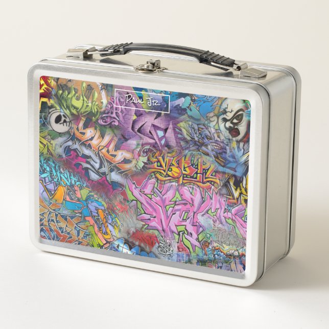 Customize Lunch Box - Street Art (Vorderseite)