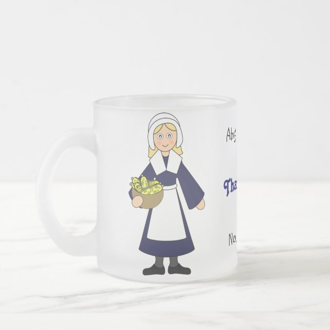 Customize Me — Erntedank Pilgrim (girl) Mattglastasse (Links)