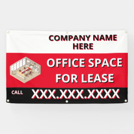 Customize Retail Space For Lease Company Logo Buil Banner