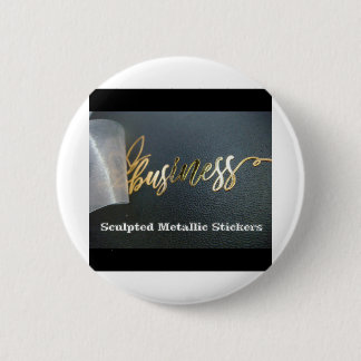 Customize Sculpted Metallic Stickers Button