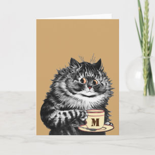 Customize Tasse Initial, Louis Wain Karte