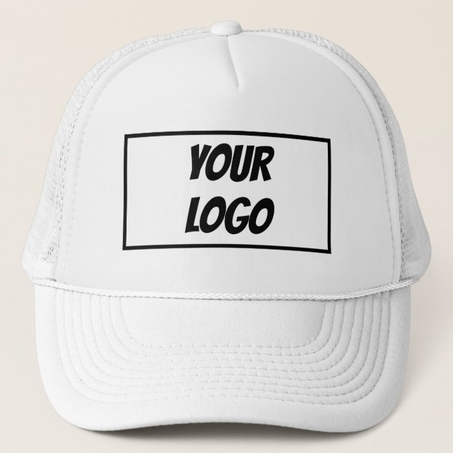 Customize Your Logo Trucker Hat Truckerkappe (Vorderseite)