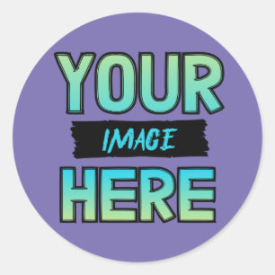 Customize Your Own Classic Round Stickers !