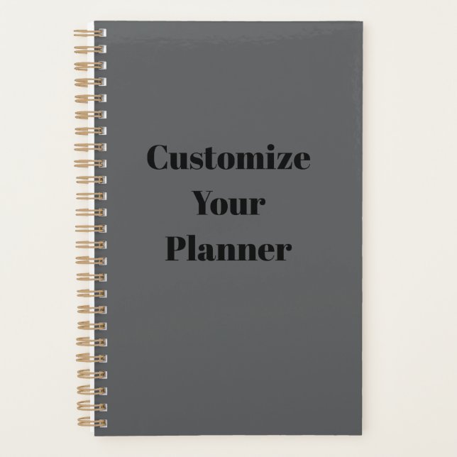 CUSTOMIZE YOUR PLANNER PLANER (Vorderseite)