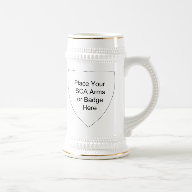 Customizeable SCA Stein Bierglas (Rechts)