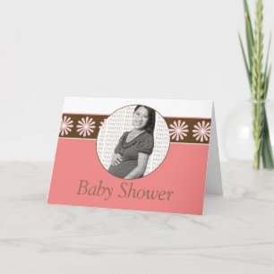 Customized Baby Shower Einladung Mommy Foto