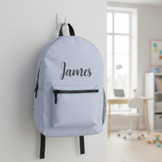 Customized backpack with name bedruckter rucksack