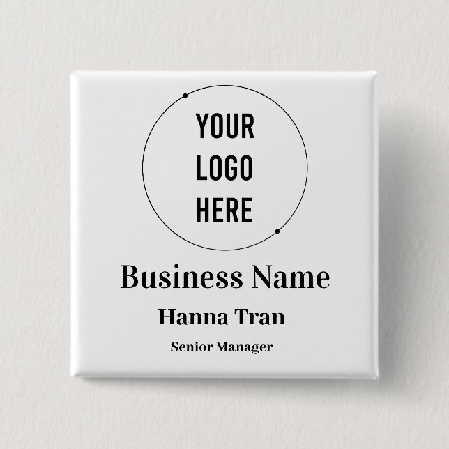 Customized Business Button (Vorderseite)