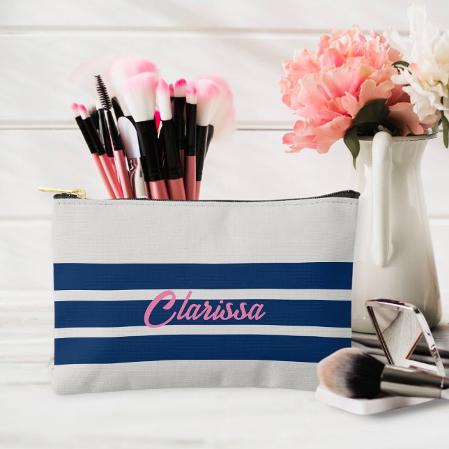 Customized canvas accessory bag - Customized strip Zubehörtasche (Von Creator hochgeladen)