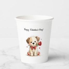 Customized Happy Valentine's Day Mug Pappbecher