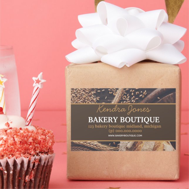 Customized Label Bakery Boutique sticker (Party)