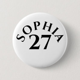 Customized Name and Number Button