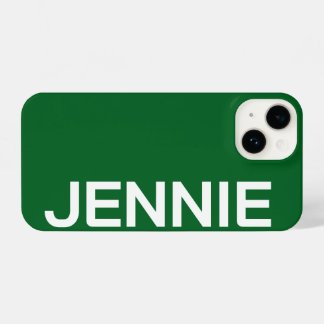 Customized Name Stylish Elegant Modern Minimal  iPhone 14 Hülle