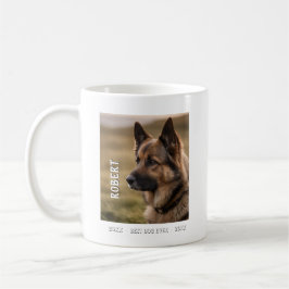 Customized pet memorial best dog ever kaffeetasse