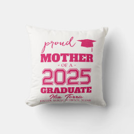 Customized proud mother of a graduate 2025 kissen