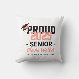 Customized proud school senior graduate kissen