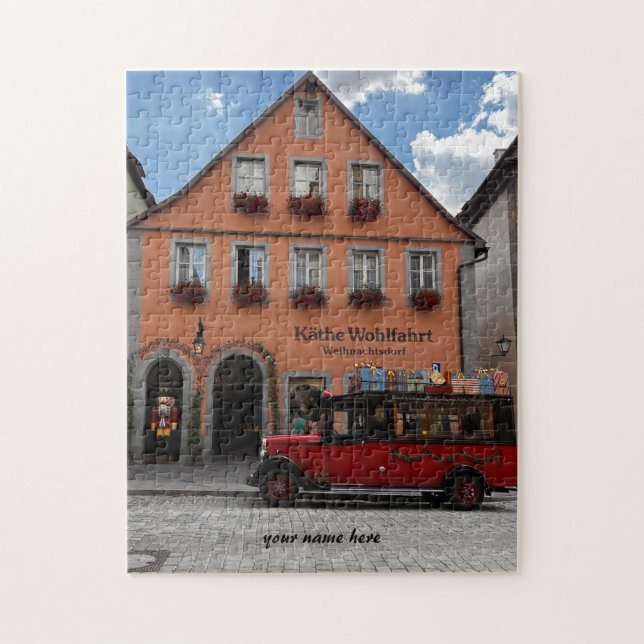 Customized travel Puzzle  of Germany (Vertikal)