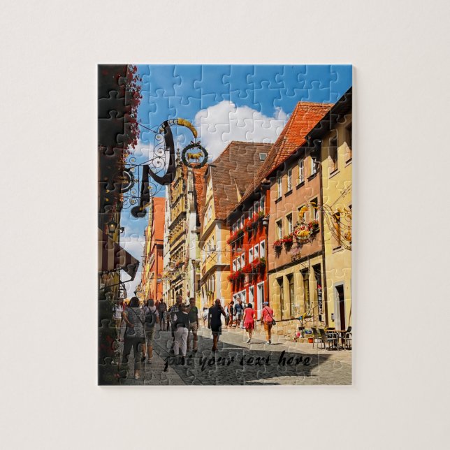 Customized travel Puzzle of Germany (Vertikal)